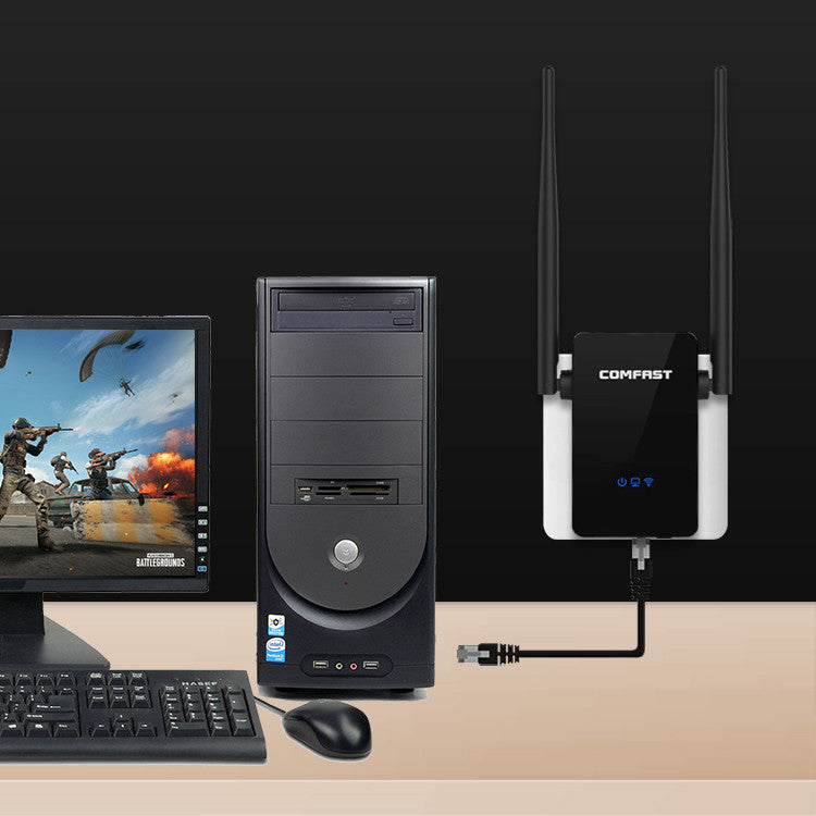 One Machine, Three-Purpose Home WIFI Signal Amplifier, Wireless Network Enhancer, Dual-Band Gigabit Router Extender