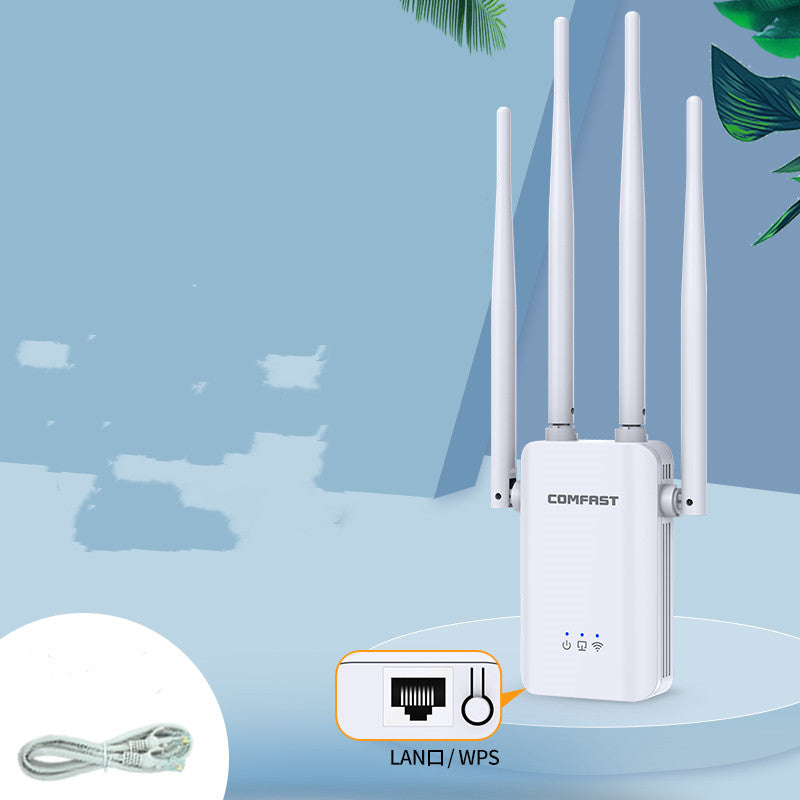 One Machine, Three-Purpose Home WIFI Signal Amplifier, Wireless Network Enhancer, Dual-Band Gigabit Router Extender