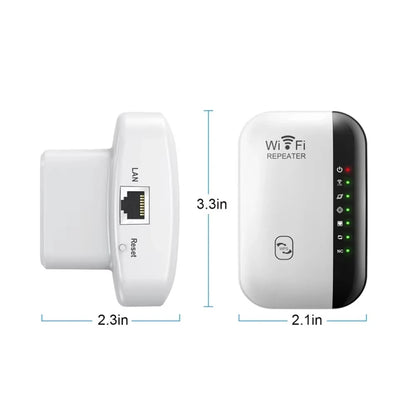 Portable 2.4G WiFi Router Signal Amplifier 300Mbps Wireless Mini WIFI Repeater