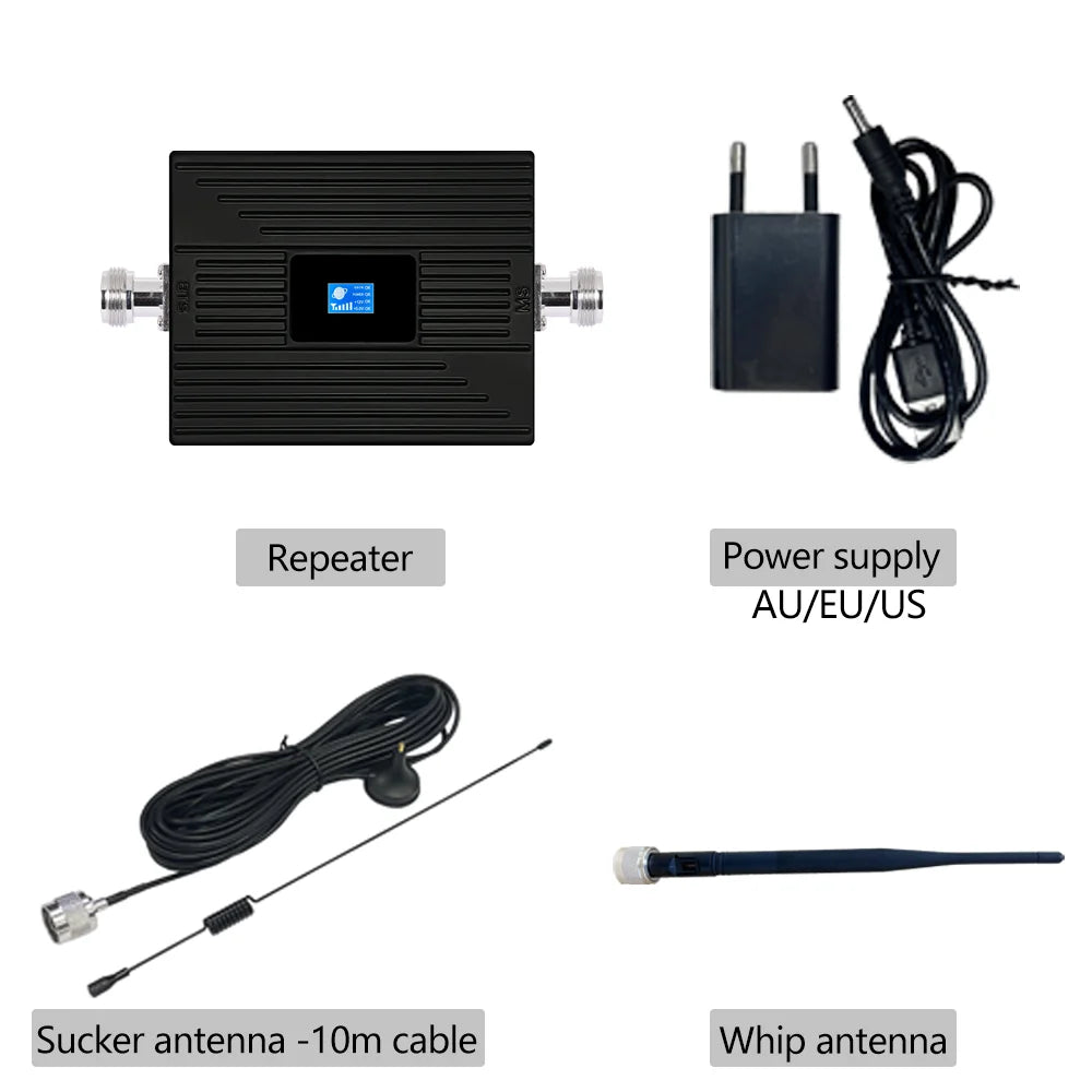 4G Mobile Phone Signal Booster Cellular Signal Amplifier Network Repeater
