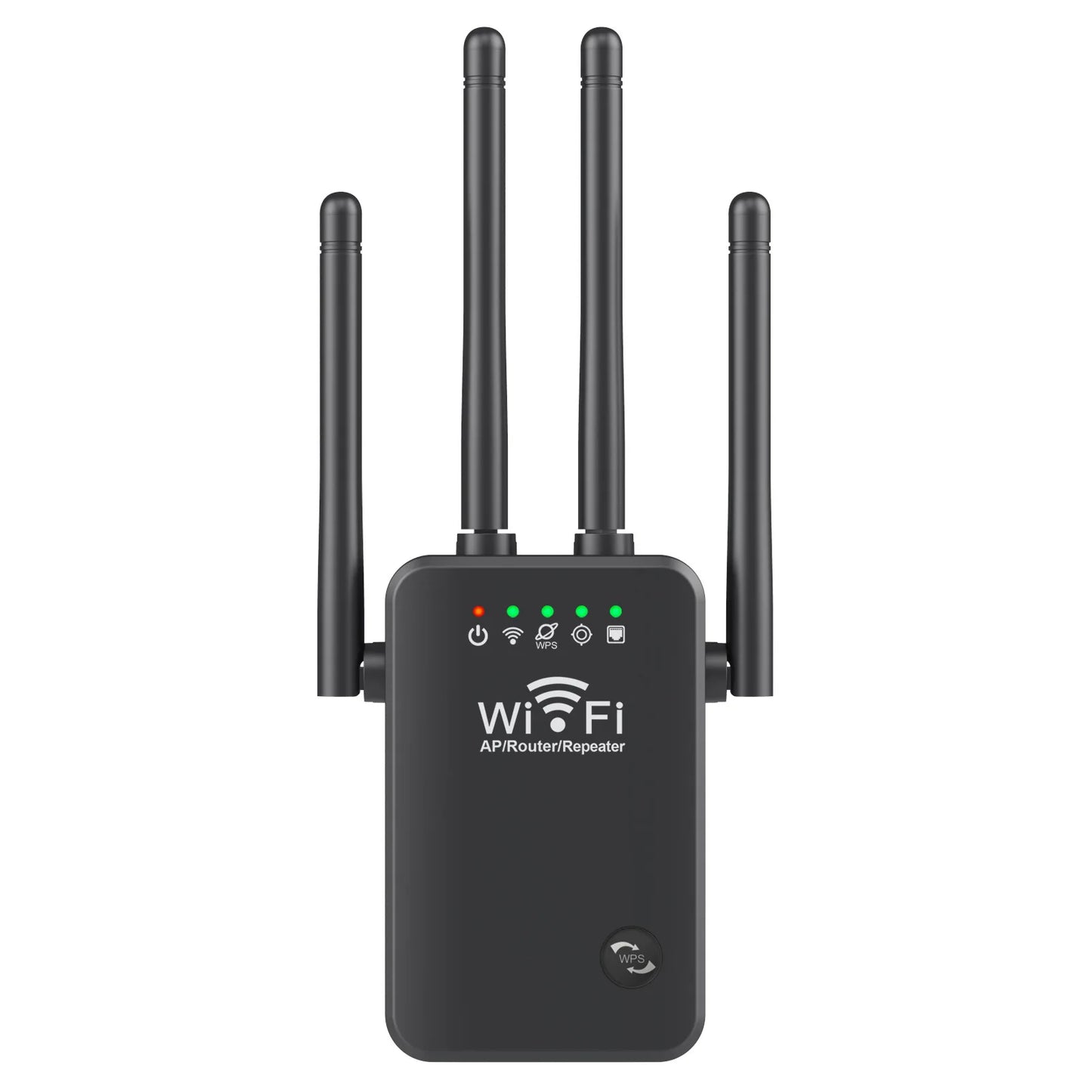 Wireless WiFi Repeater Long Range Booster 2.4GHz 300Mbps Network Amplifier