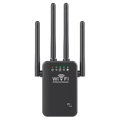 Wireless WiFi Repeater Long Range Booster 2.4GHz 300Mbps Network Amplifier