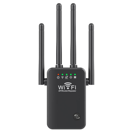 Wireless WiFi Repeater Long Range Booster 2.4GHz 300Mbps Network Amplifier